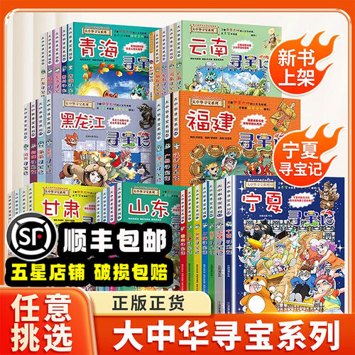 正版大中华寻宝记全套