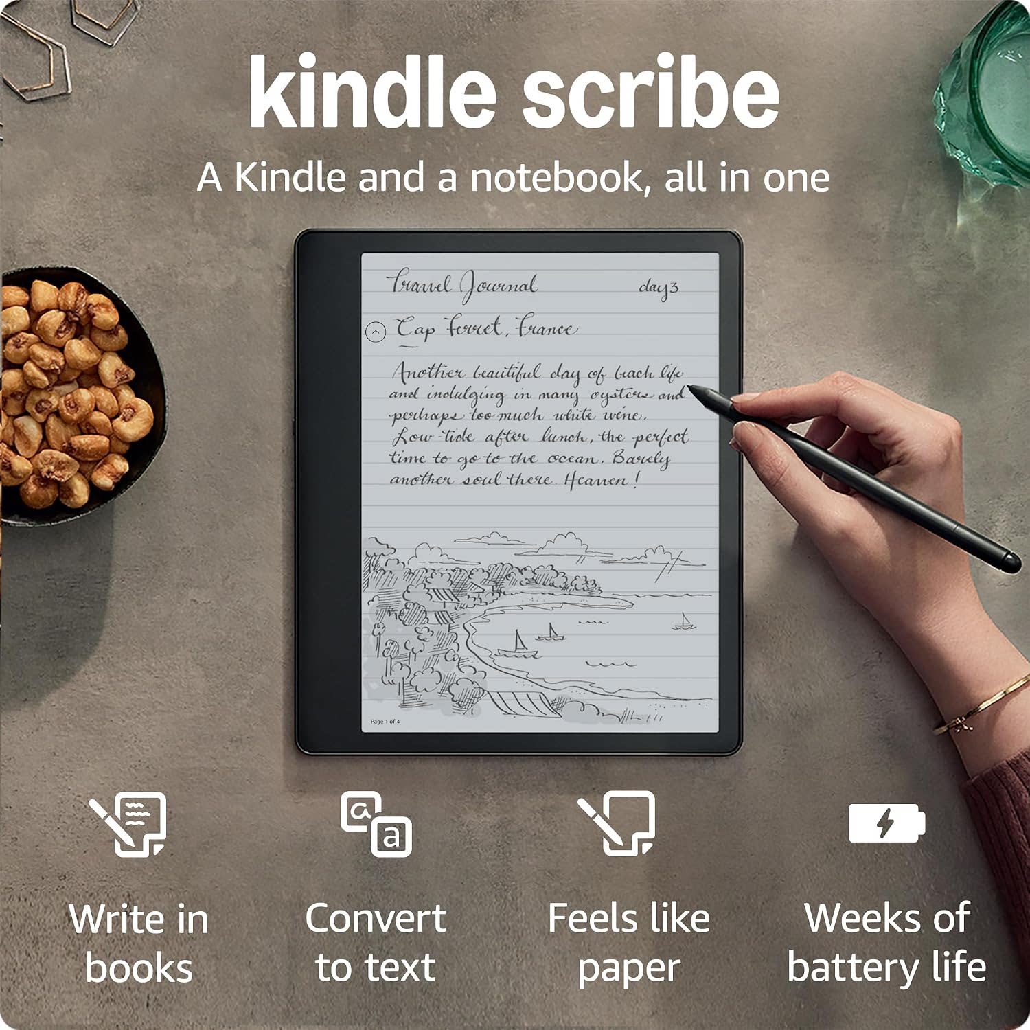 KindleScribe10.2寸电纸书手写