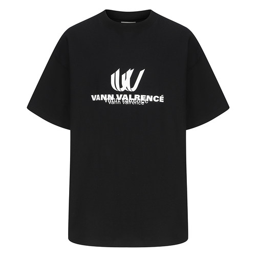 VANNVALRENCE潮牌圆领套头短袖