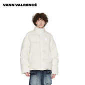 VANN 保暖白鸭绒羽绒服外套男 冬季 VALRENCE美式 复古廓形立领时尚