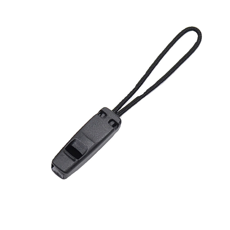 UTX多耐福口哨拉链头户外求生哨拉链绳野外多功能救生哨DIY拉链头