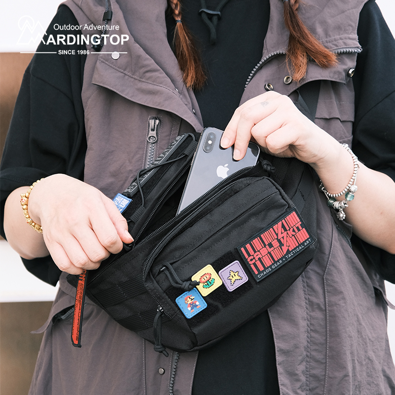 腰包机能风战术男款户外犸玎拓普