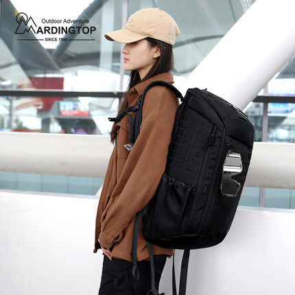 犸玎拓普背包男士双肩包笔记本电脑大容量旅行包休闲出差通勤商务