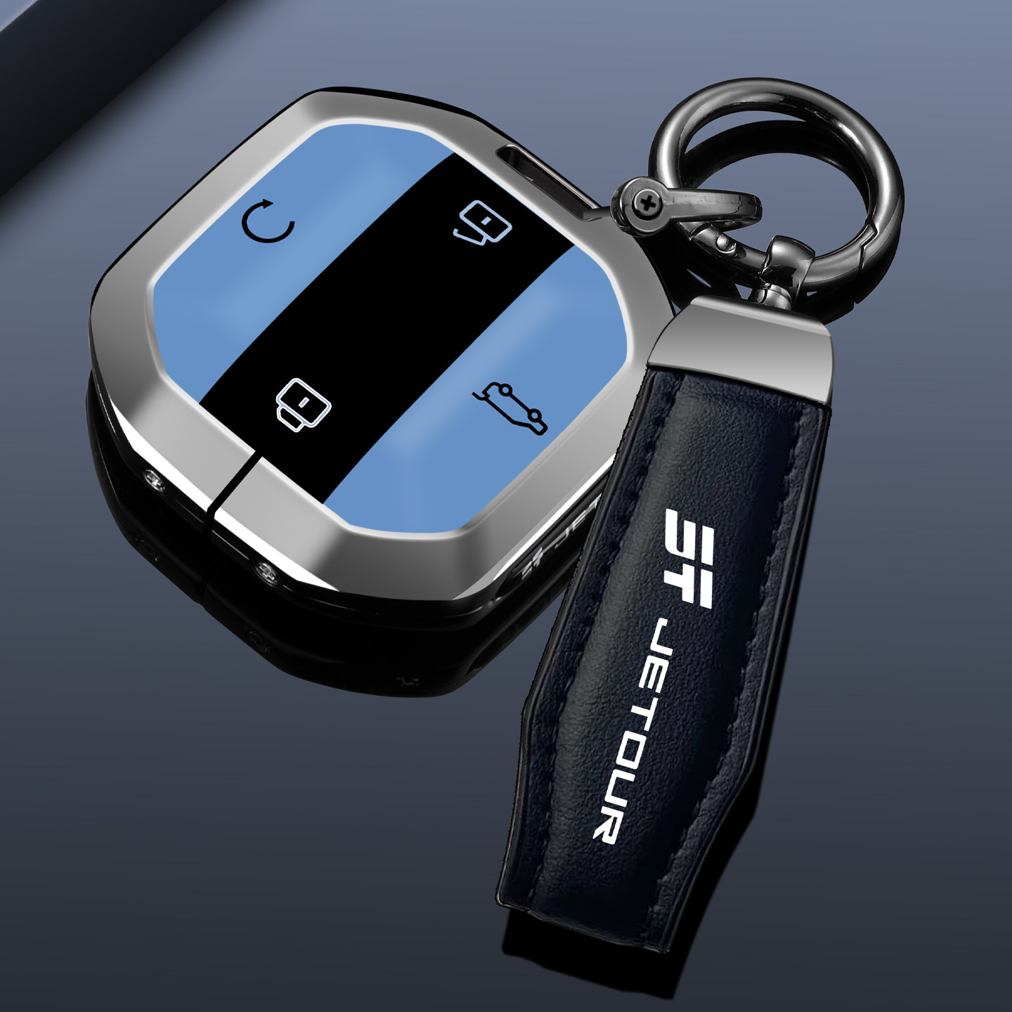 捷途时尚新款金属全包钥匙套