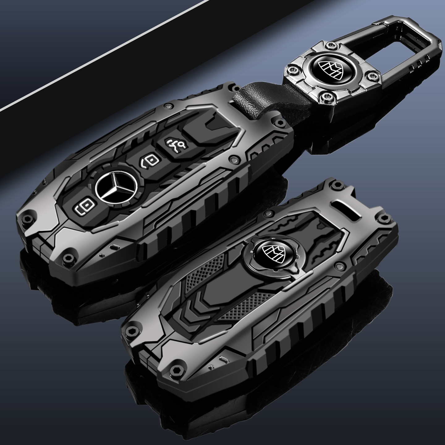 迈巴赫钥匙套s480新680车s级s580男高端eqs包扣600奔驰gls480壳