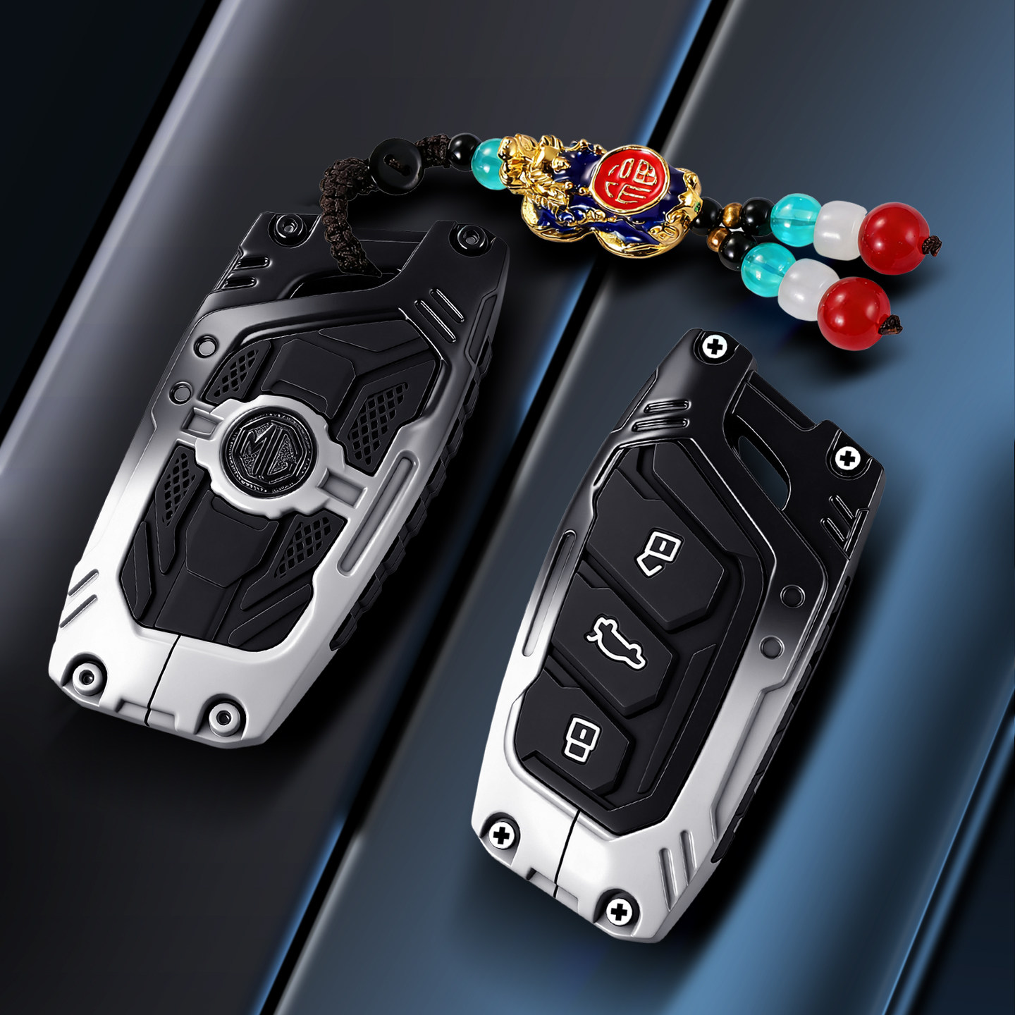 名爵mg4钥匙套26新款zs男女士hs专用壳mg5高级感mg7汽车mg6扣包