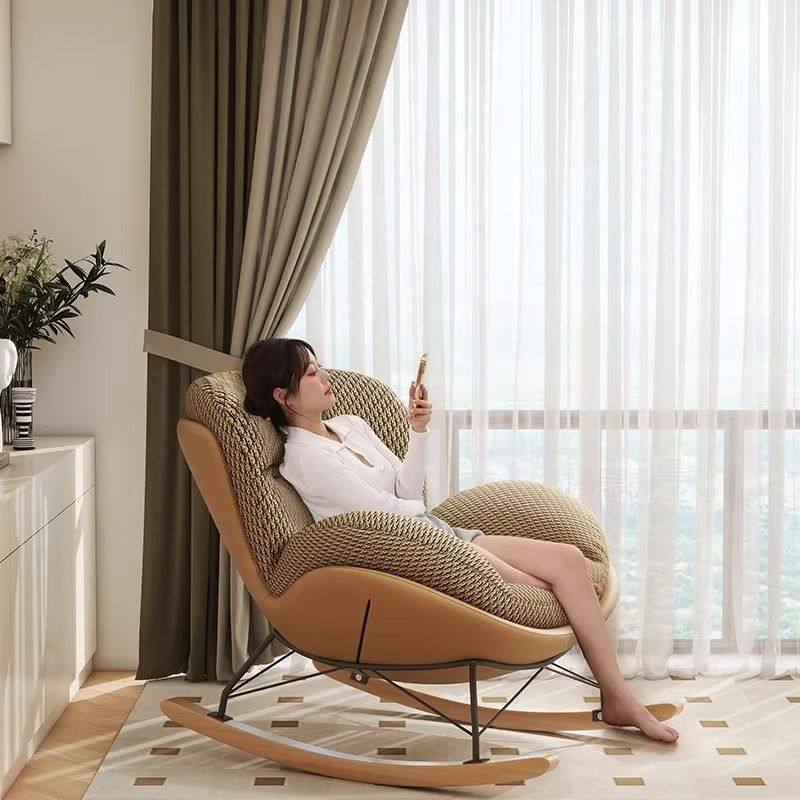 摇摇椅躺椅成人家用客厅懒人沙发椅大人阳台单人休闲摇椅网红椅子,住宅家具,书桌椅+书柜+休闲沙发,淘宝优惠券,粉丝福利购,淘宝优惠卷