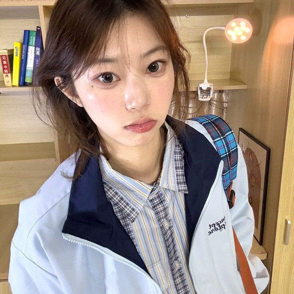 双面穿美式学院风夹克外套女春秋新款个性宽松百搭冲锋衣女小个子