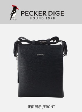 啄实体专柜正品男包2025新款商场同款商务真皮手提包斜挎包90625