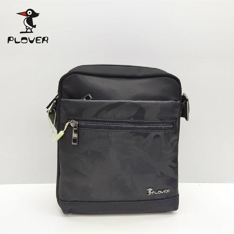 Plover/啄木鸟男包正品2025新款男士休闲布包商务斜挎包HX9100258