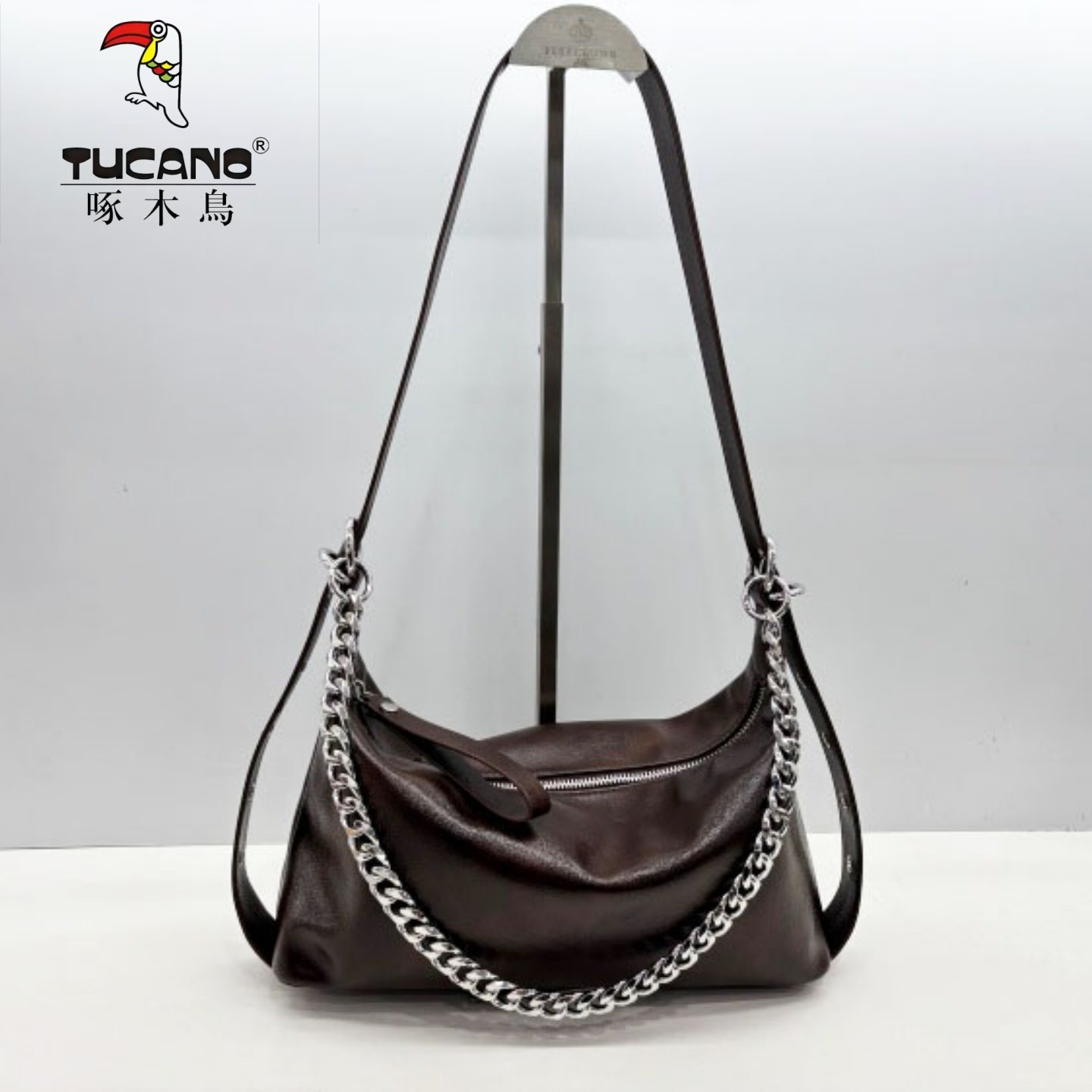 TUCANO/啄木鸟商场同款女包2026新款百搭链条腋下包单肩包TBK6461,箱包皮具/热销女包/男包,腋下包,淘宝优惠券,粉丝福利购,淘宝优惠卷