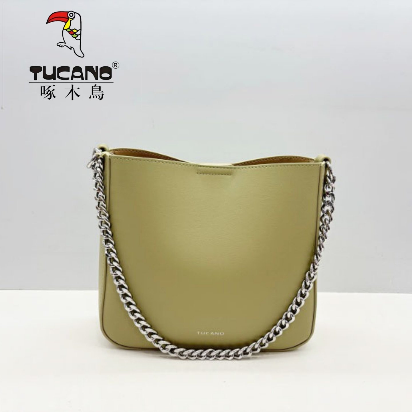 TUCANO/啄木鸟商场同款女包2025新款百搭链条水桶包斜挎包TBK7321,箱包皮具/热销女包/男包,水桶包,淘宝优惠券,粉丝福利购,淘宝优惠卷