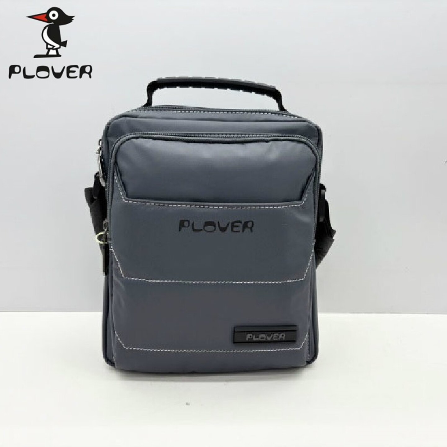 Plover/啄木鸟男包正品2026新款百搭轻便布手提单肩斜挎HX9100110