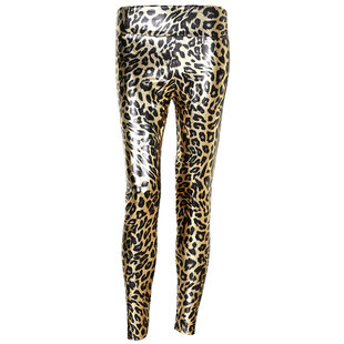 high print rise leggings亮色豹纹 Bright 高腰打底长裤 leopard