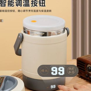 定制保温饭盒可插电加热便携上班族电热饭盒大容量饭桶24小时超长