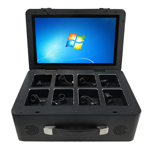 C3执法记录仪便携式采集站10个端口设备自动上传数据自动充电