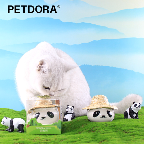 PETDORA猫零食猫薄荷去毛球食用