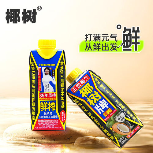椰树牌海南特产加盖装