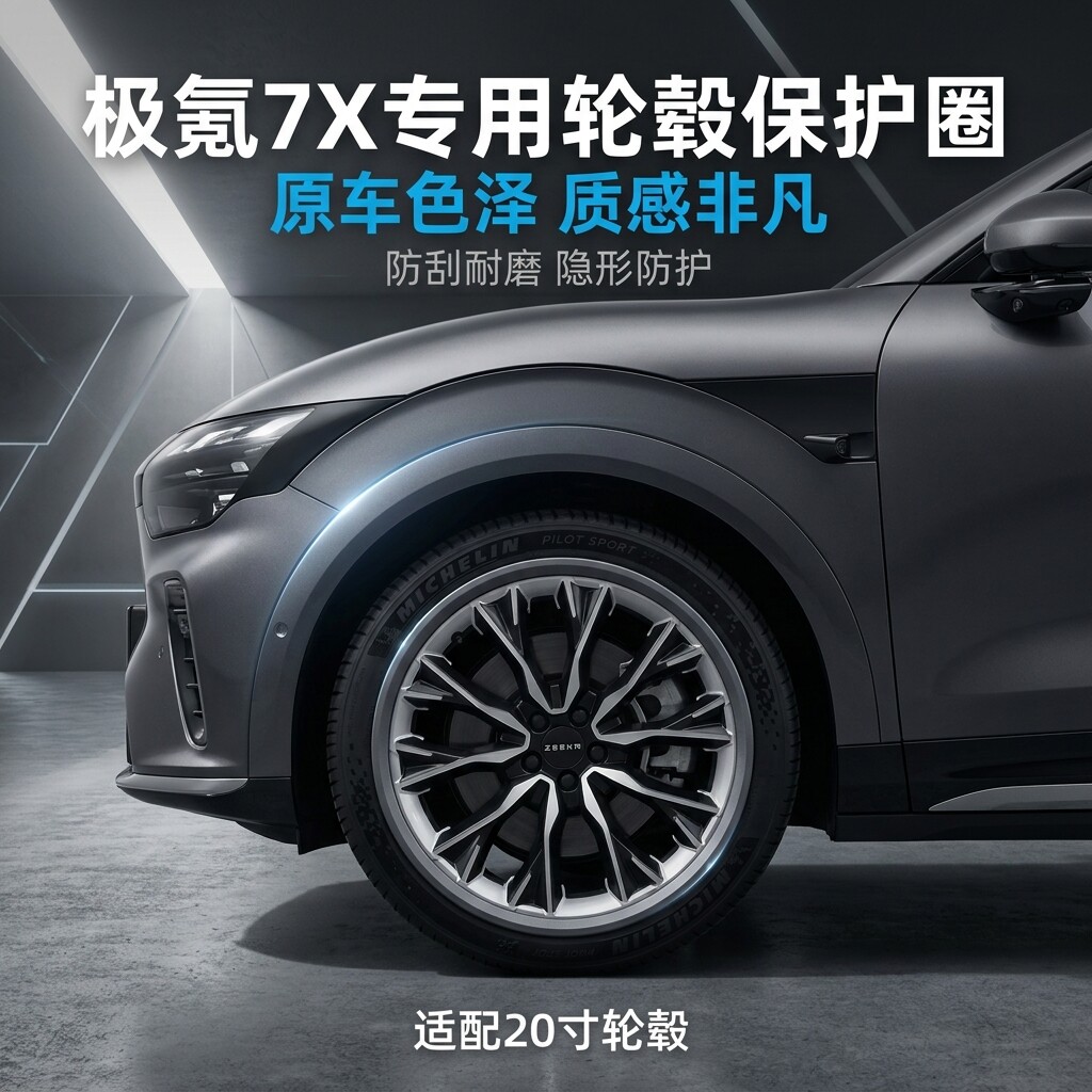 极氪7X轮毂保护圈20寸轮毂盖