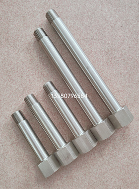 不锈钢模具冷却管JTWF32水嘴3分内2分外内外丝延长杆转接加厚接头