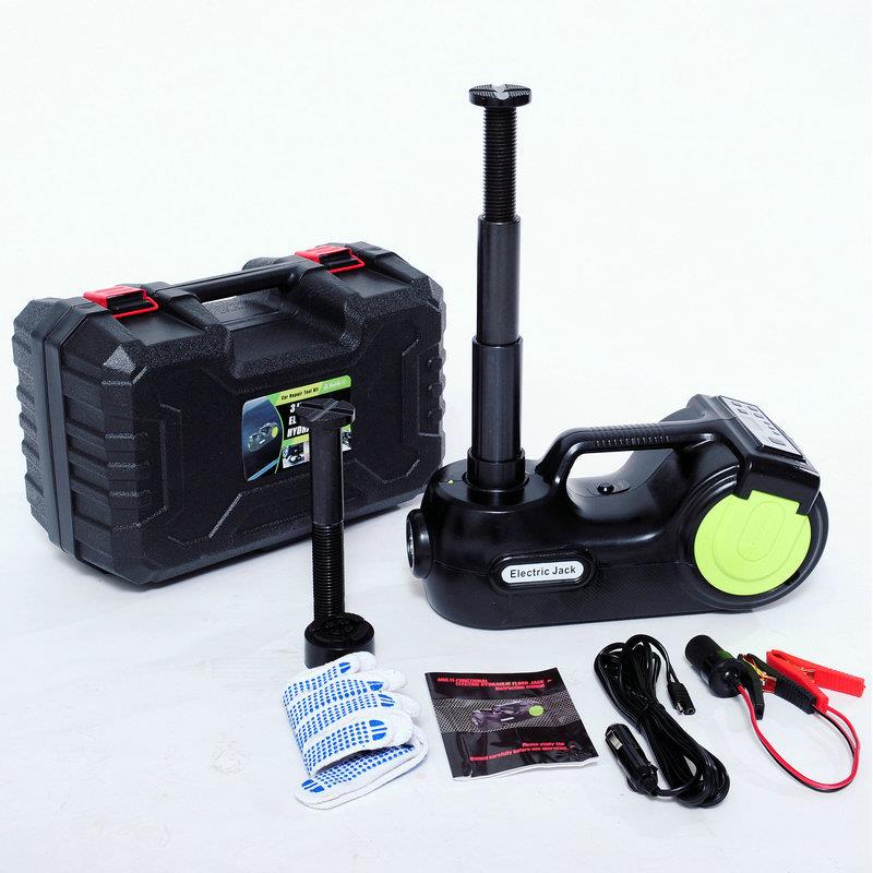 欣友ZSYT03路电液压千斤数显12动V充气车载救援顶工具5T降53c升m