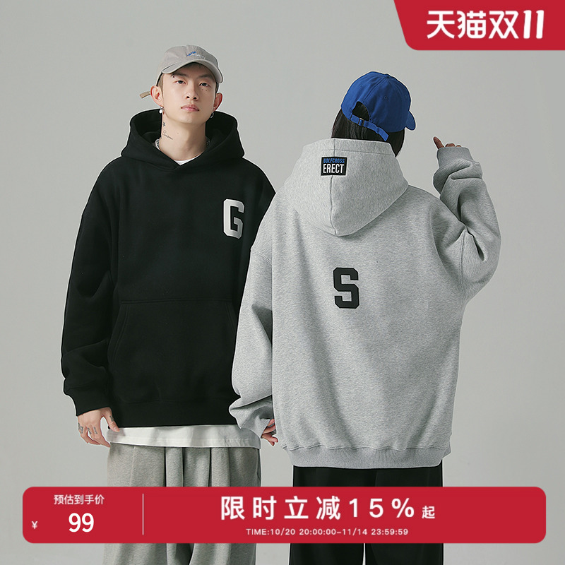 立体套头GOLFCROSS连帽