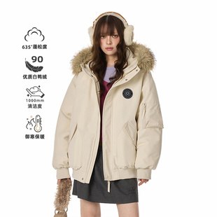 派克服外套加厚冬装 GOLFCROSS轻薄羽绒服男女款 工装 2025新款 冬季