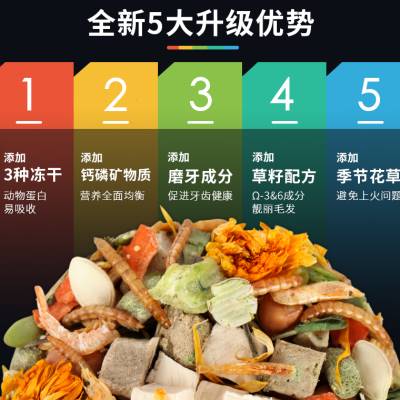 布卡星仓鼠粮食营养主粮金丝熊食物冻干自配饲料套餐齐全零食用品