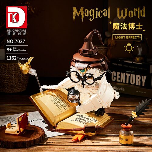 哈利波特积木魔法博士拼装玩具