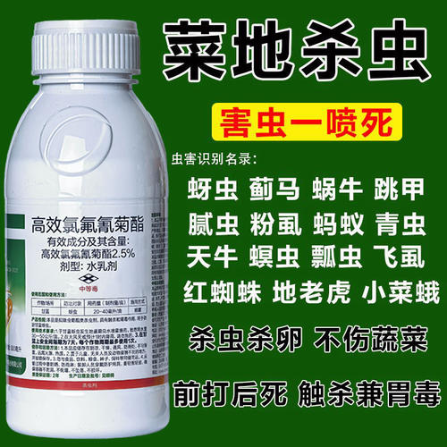 高效氯氟氰菊酯蔬菜杀虫剂农用