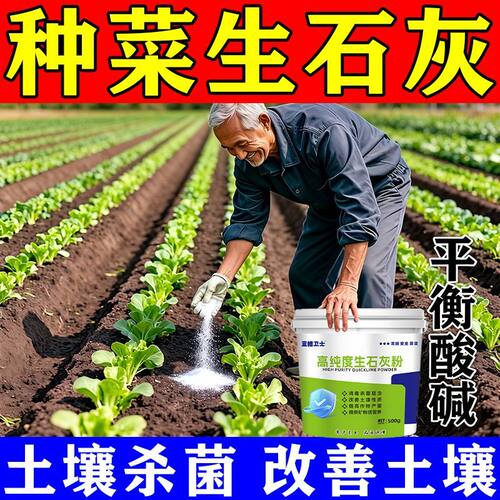 种菜专用石灰粉消毒干燥剂