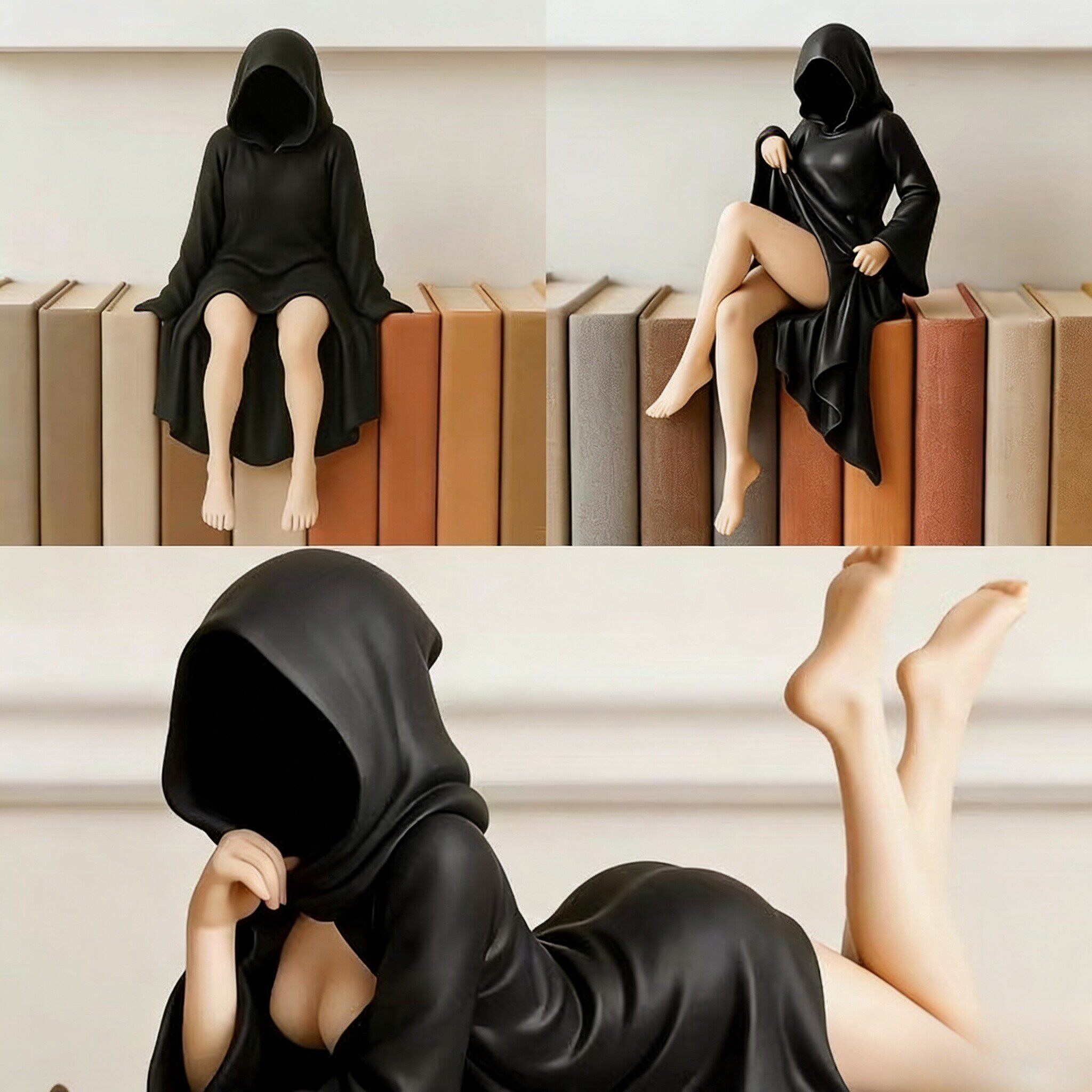 【全款】幽灵娘黑袍女王手办摆件