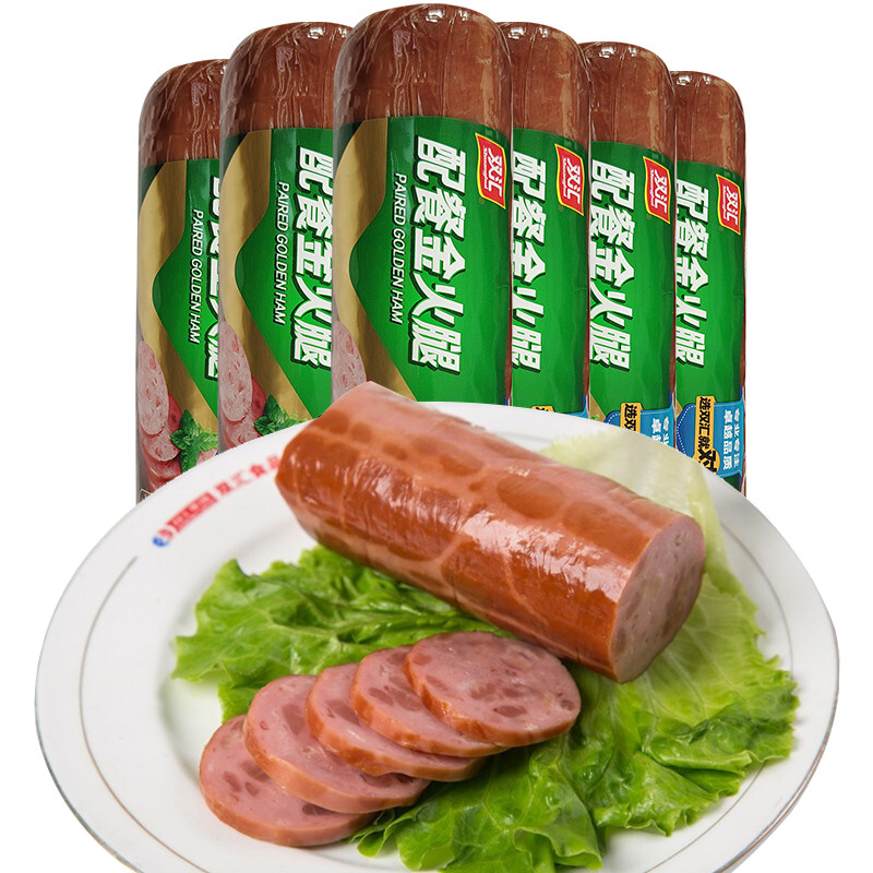 双汇配餐金火腿260g大根无淀粉金火腿香肠冷盘切凉菜饭店商用火腿,粮油调味/速食/干货/烘焙,包装即食肠类,淘宝优惠券,粉丝福利购,淘宝优惠卷