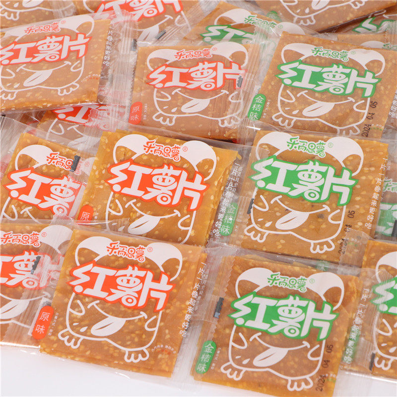 乐而思薯红薯片湖南特色地瓜干原薯类制品