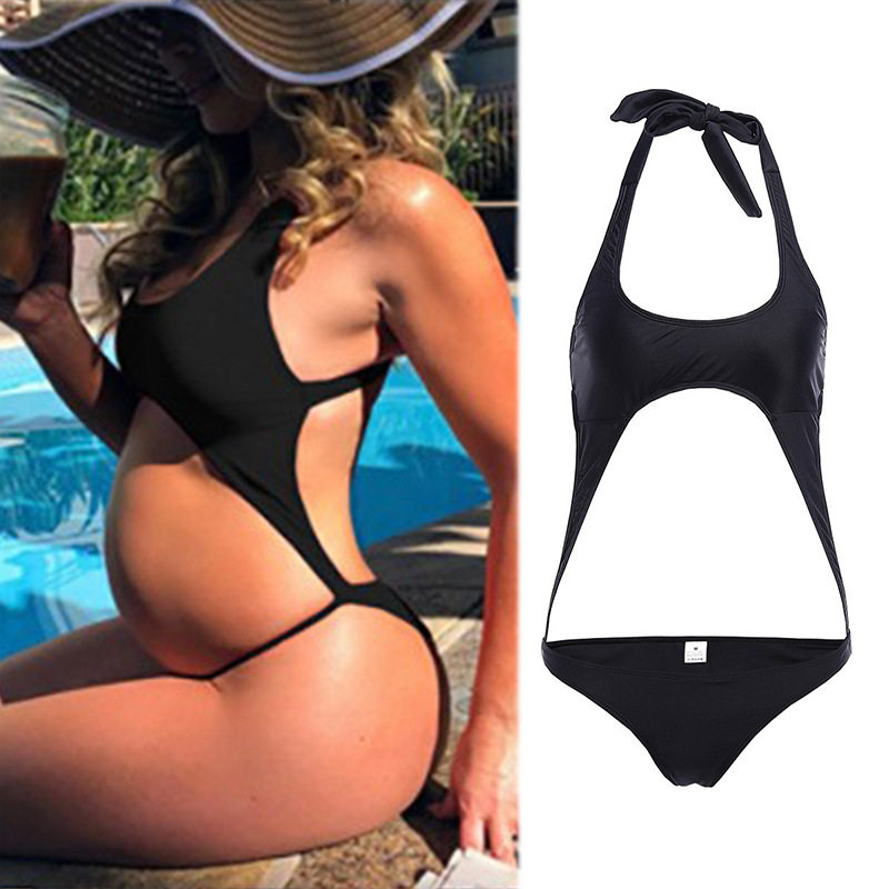 欧美连体性感泳衣孕妇女士大码泳装比基尼糖果色泳衣厂家批发