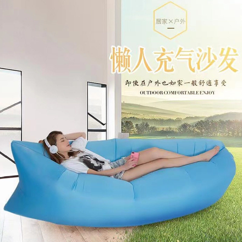 音乐节双人便携床垫沙滩充气睡袋