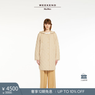 中长款 Weekend 女装 2024早春新款 连帽棉服5491024106 MaxMara