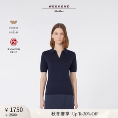 【秋冬奢享】Weekend MaxMara 25女装丝棉混纺针织衫5366075106