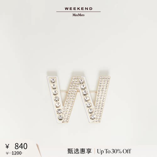 【甄选惠享】Weekend MaxMara 女士金属胸针5751105406