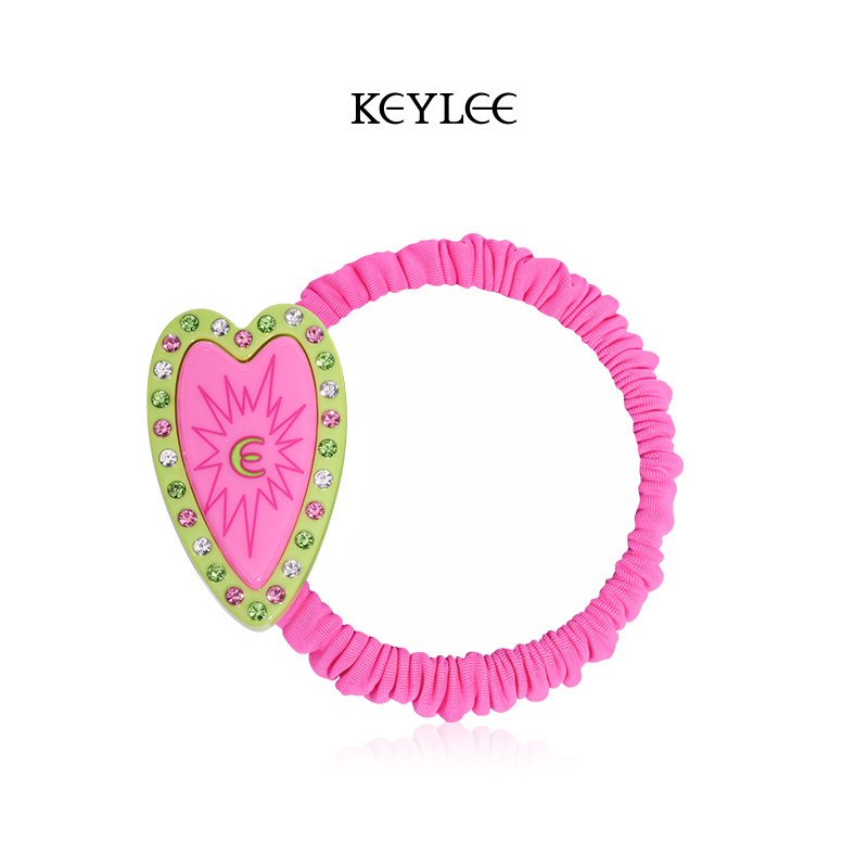 爱心发绳KEYLEE高弹力发绳简约