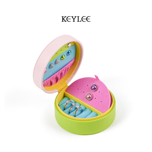 首饰盒KEYLEE耳钉耳环手饰收纳盒