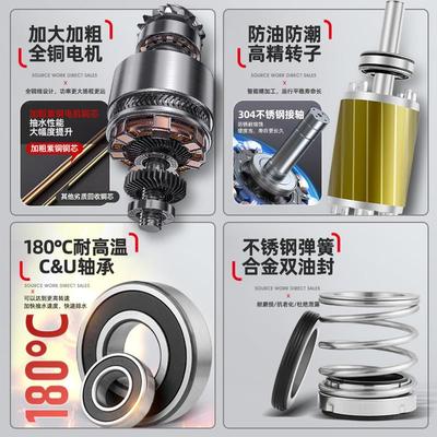 人民QD多级潜水泵220v家用抽水高扬程大流量上海农用380V灌溉高压