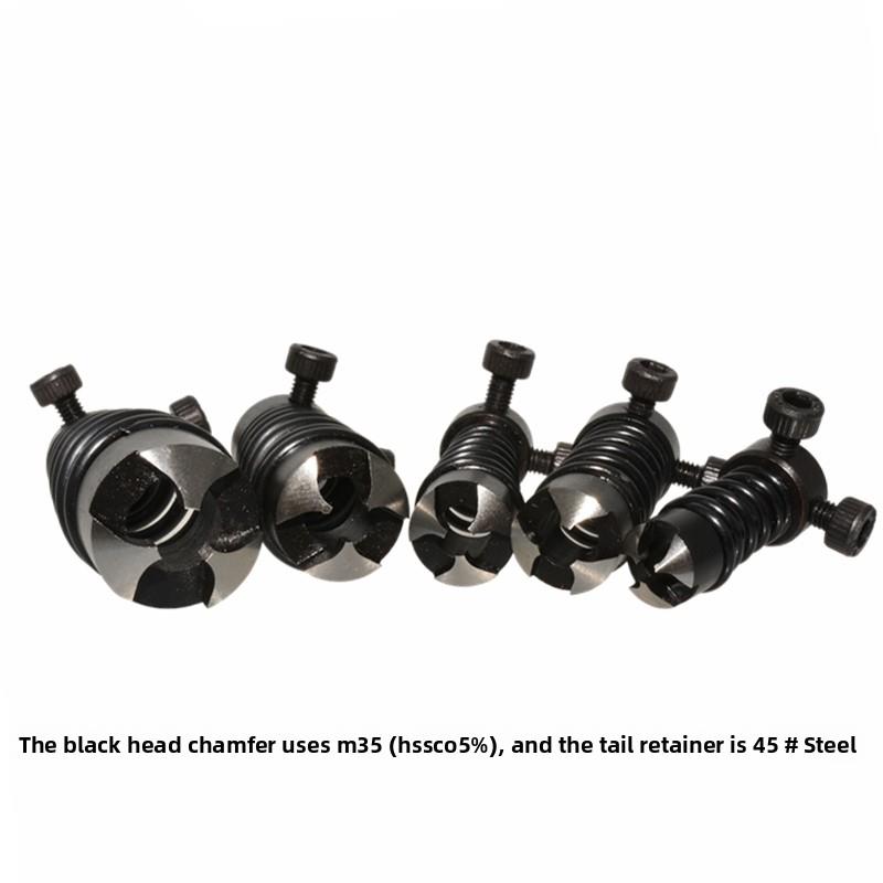 高效率无毛刺先端丝锥丝攻覆合倒角器 攻牙倒角覆合刀M2M3M4 6 8