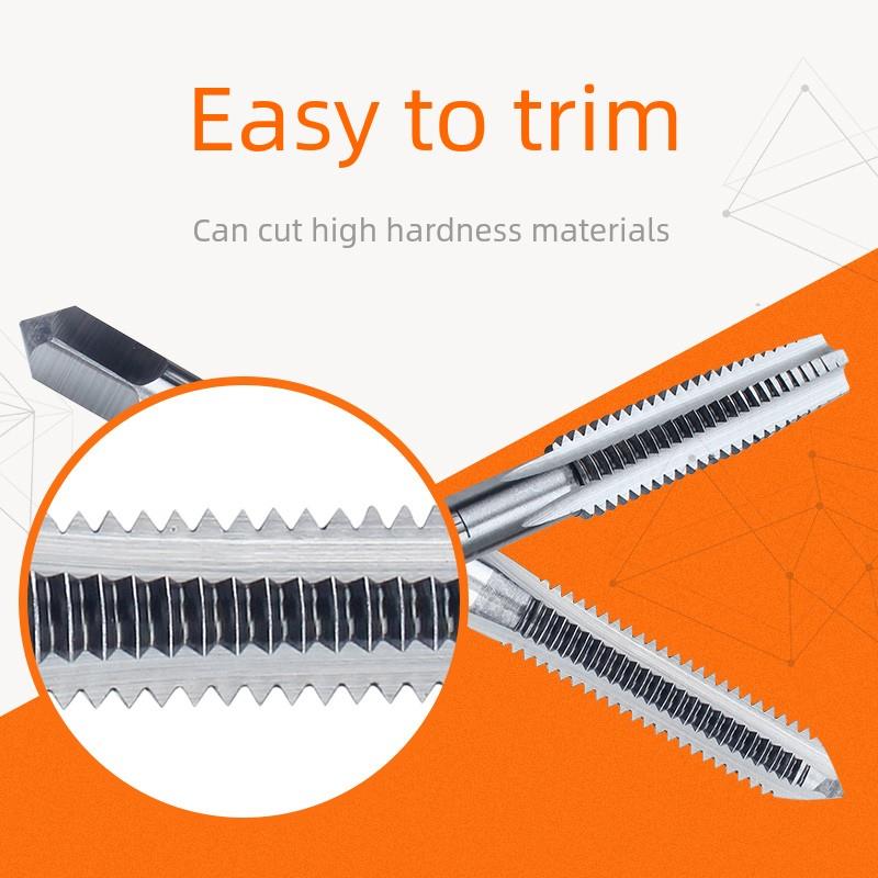 日本富士Htd手摇丝锥进口手摇丝锥3包螺纹丝锥手动M4M6公制