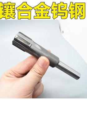 直柄机用铰刀22 22.05 22.1 22.15 22.2 22.25 22.3合金钨钢加长