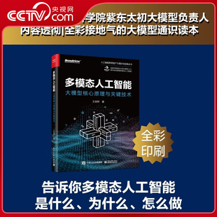 【央视网】多模态人工智能 大模型核心原理与关键技术 多模态学习多模态训练多模态大模型多模态生成多模态交互应用书籍 王金桥SS
