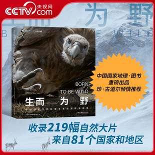 【央视网】生而为野 珍古道尔讲述为野而生的自然摄影师与生而为野的野生生物邂逅共鸣的故事 让自然走入人心 自然摄影集 DL