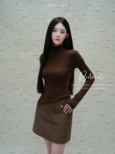 ｜chao柔软 15.5微米黄金羊毛｜多色打底衫 舒适 雅柔 Redmole