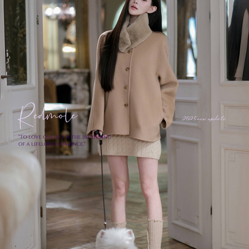 10羊绒90绵羊毛｜燕麦咖·浅陶米