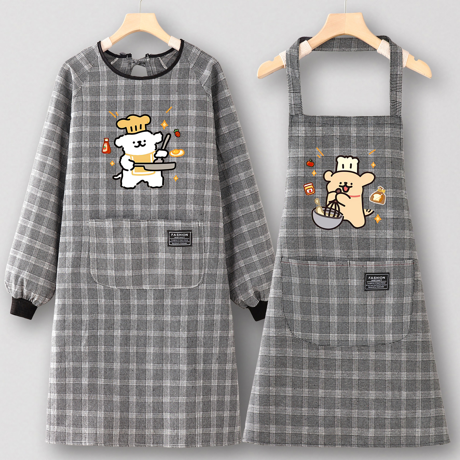 车间工厂耐磨围裙厨房家用罩衣